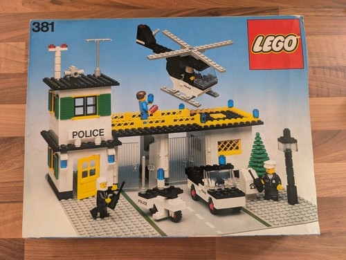 Vintage lego 381 police - vintage,