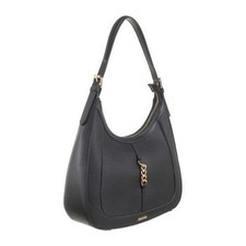 Bessie London Urban Buckle Bag in Black
