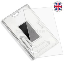 X-Large Premium Quality Clear Acrylic Blank Fridge Magnets 90mm x 60mm | Photo