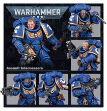 Assault Intercessors x5 Primaris Space Marines New On Sprues Warhammer 40k