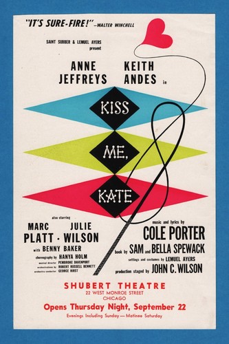 Cole porter kiss kate - porter, kate"