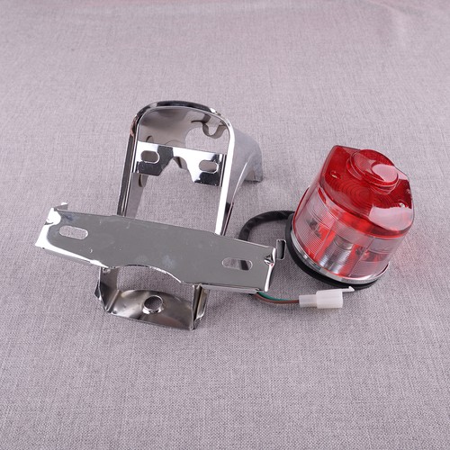 Rear brake tail light with - light,