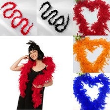 Feather Boa Dance Burlesque Fancy Dress 2M Thick Costume Party Decoration