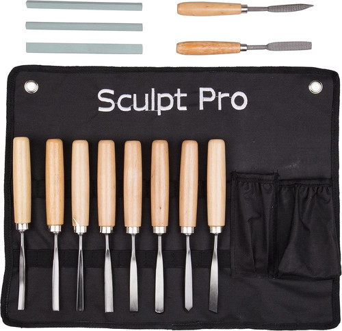 Wood carving set hand chisel - set,