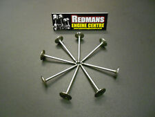 fits Vaux astra/zafira ecotec 1.4/1.6 16v exhaust valves x8  x14xe/Z16XE/X16XE