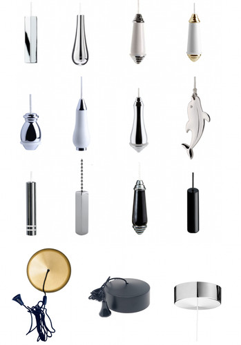Bathroom light pull - cord, for