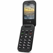 Doro 6040 Dual Sim Card & Micro Sd Camera Mobile Phone - Black Unlocked-UK 