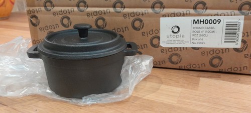 Utopia cast iron casserole - cast,