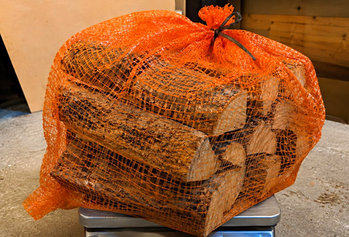 Firewood logs orange net - logs,
