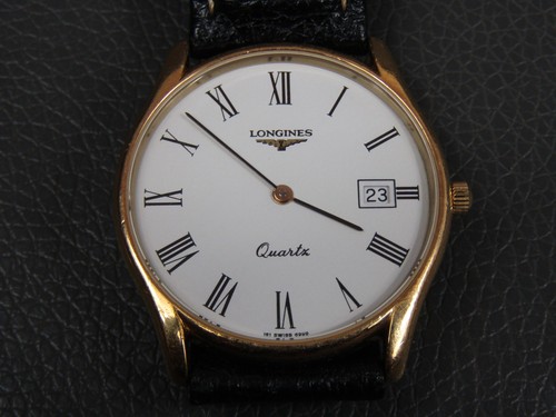 Longines mens gold plated - , 6