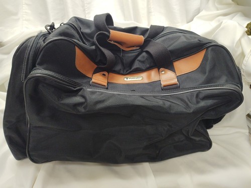 Playboy black canvas duffle - playboy,