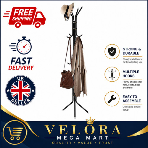 Coat stand hooks 175cm - stand,
