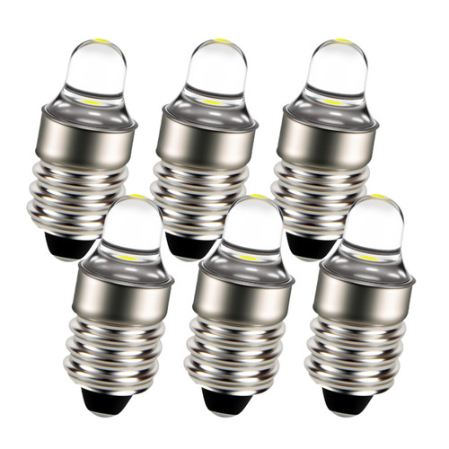 6pcs e10 led flashlight - e10,