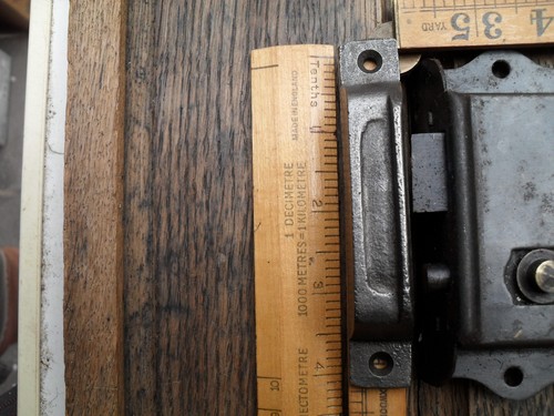 Antique style frame rim - , lock
