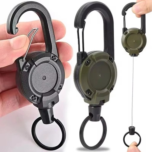 Heavy duty retractable keyring - retractable,