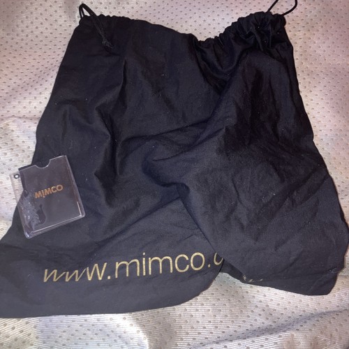 Mimco black drawstring dust - drawstring,