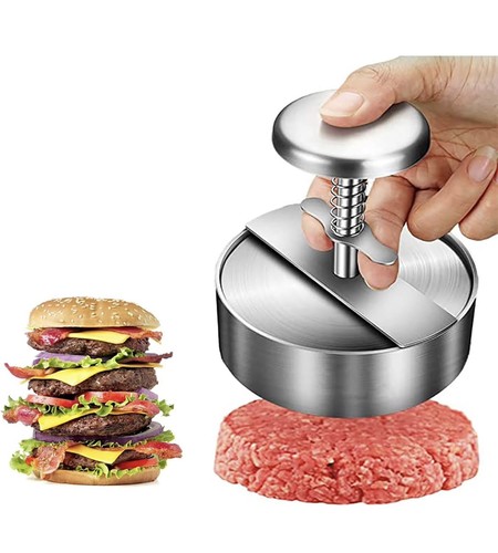 Hamburger patty maker press - patty,