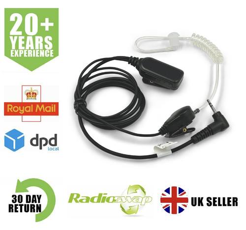 Covert earpiece with mic - covert, ptt