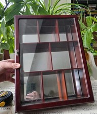 Vintage Curio Cabinet Wooden