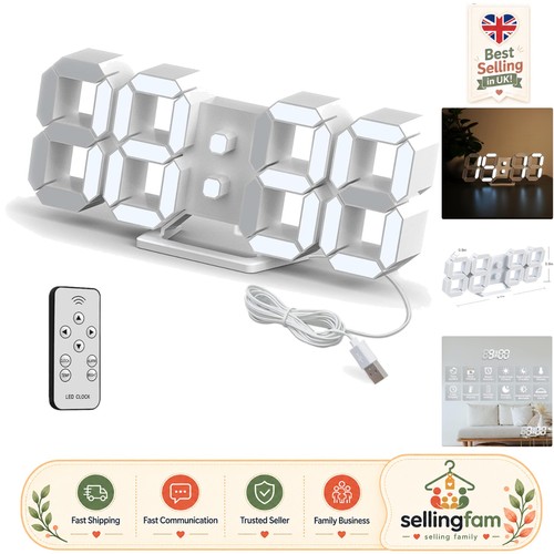 Easy read led digital - 3d,