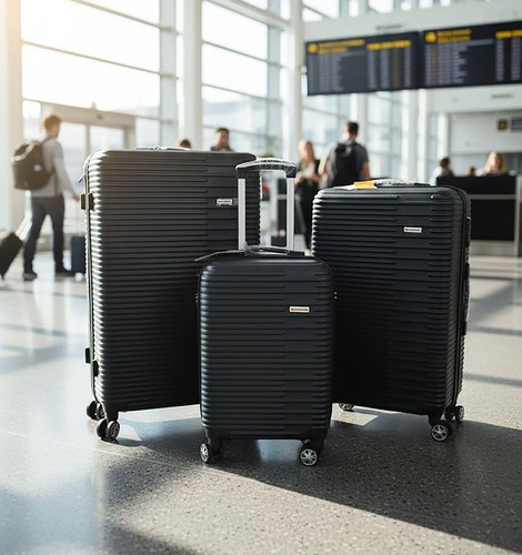 3pcs luggage set - , abs