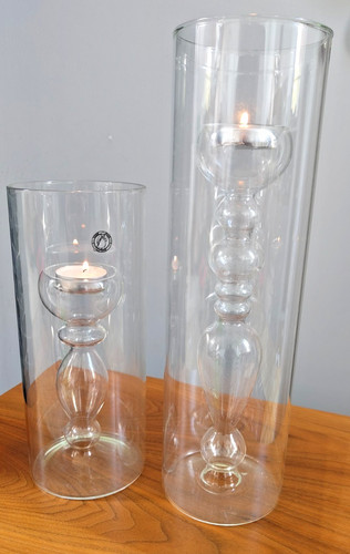 Pair hand blown - pair, of