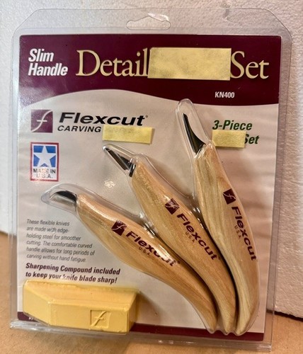 Flexcut detail set carving - set,