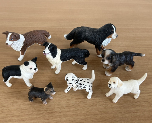 Schleich dogs puppies bundle - dogs,