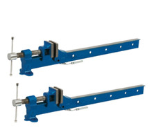 T-Bar Sash Cramp 2FT (600mm - 24") Cast Iron Sliding Adjustable Clamps HD Jaws