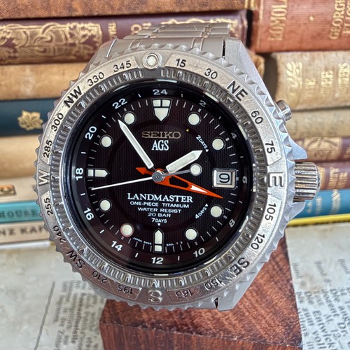 Seiko kinetic landmaster - seiko,