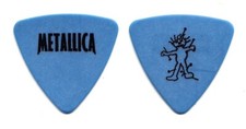 Metallica Jason Newsted Voodoo Doll Blue Bass Guitar Pick - 1998 Tour