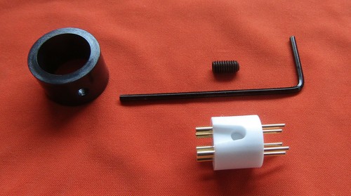 Pin tonearm plug 24k gold - pin,
