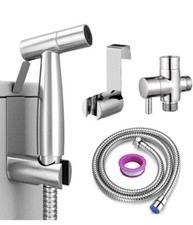 Handheld Bidet Sprayer for Toilet, Spray Attachment with Hose for Wash,