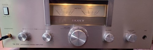 Sony 212 vintage integrated - sony,