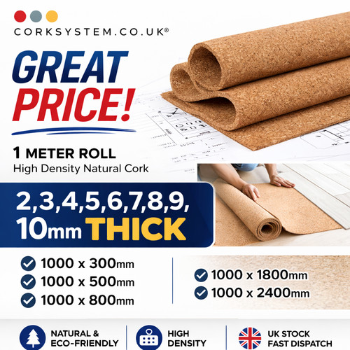 Natural cork sheets rolls - cork,