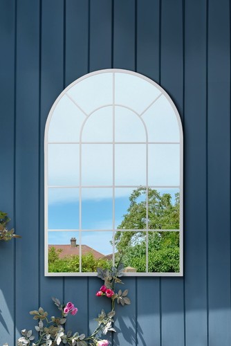 Mirroroutlet white arched - ,
