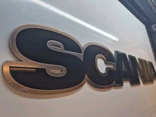 SCANIA Outlined Grill Badge Truck Lorry Hgv 