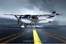 Cessna 182 Poster 24in x 36in