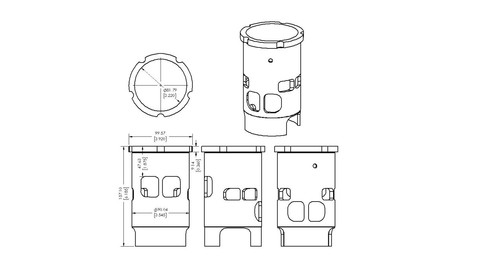 Vintco cylinder sleeve 82mm - vintco,