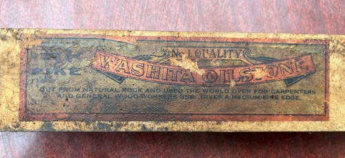 Washita oil stone sharpening - washita,