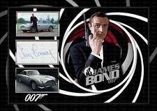 James Bond - Sean Connery -  ORIGINAL A4 Signed PHOTO PRINT MEMORABILIA