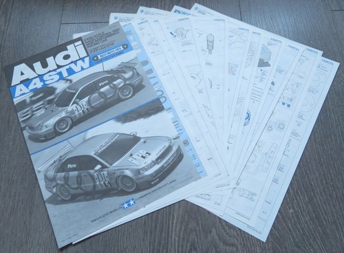 Tamiya audi stw kit - 1/10, a4