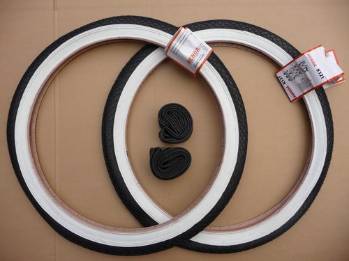 Pair bmx whitewall - 20",