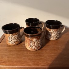 Set Of Four Quantock Pottery