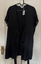 BNWT Black Lace Short Dressing