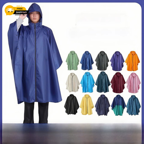 Waterproof rain poncho - rain,