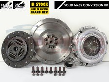 FOR BMW 118d 120d 320d 520d DUAL SOLID MASS FLYWHEEL CLUTCH KIT CONVERSION N47