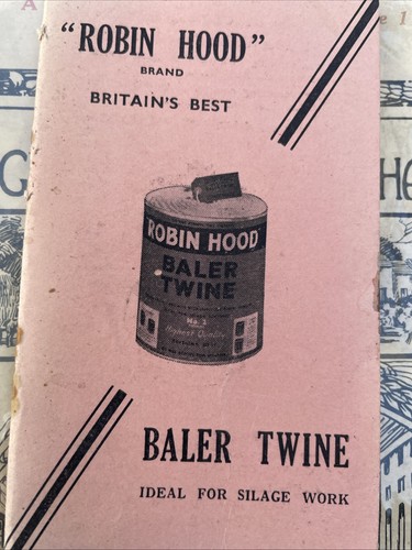 Robin hood baler - robin, for