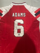 Tony Adams Signed Arsenal
