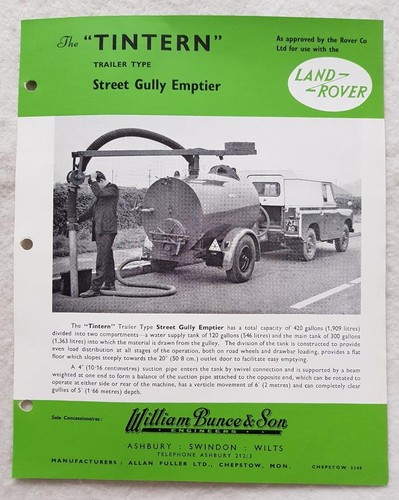 Land rover tintern - land, trailer